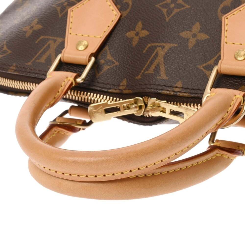 LOUIS VUITTON Authentic Brown Monogram Canvas Alma Bag - Picture 4 of 11